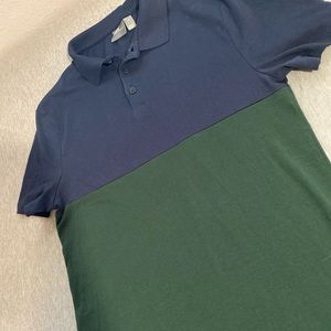 ASOS navy and forest green polo